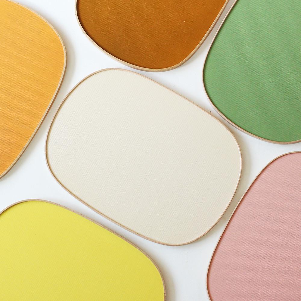 아카시아홈 국내제작 오벌 우드트레이 나무 카페 타원형 트레이 논슬립 쟁반