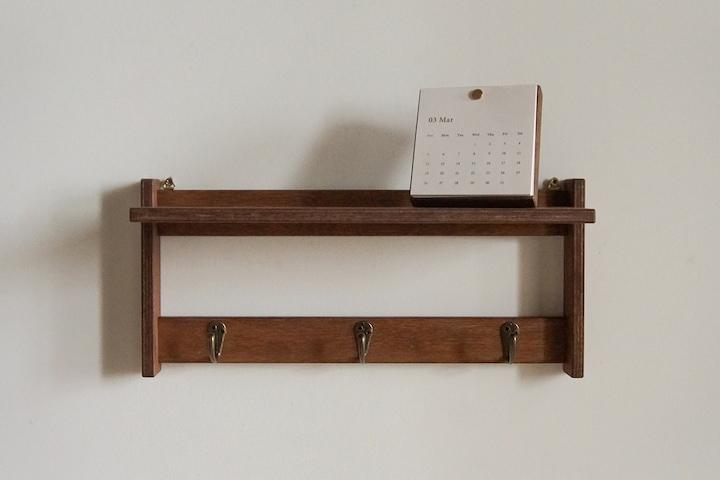 SHELF 06 라왕합판 꼭꼬핀 벽선반 코트랙