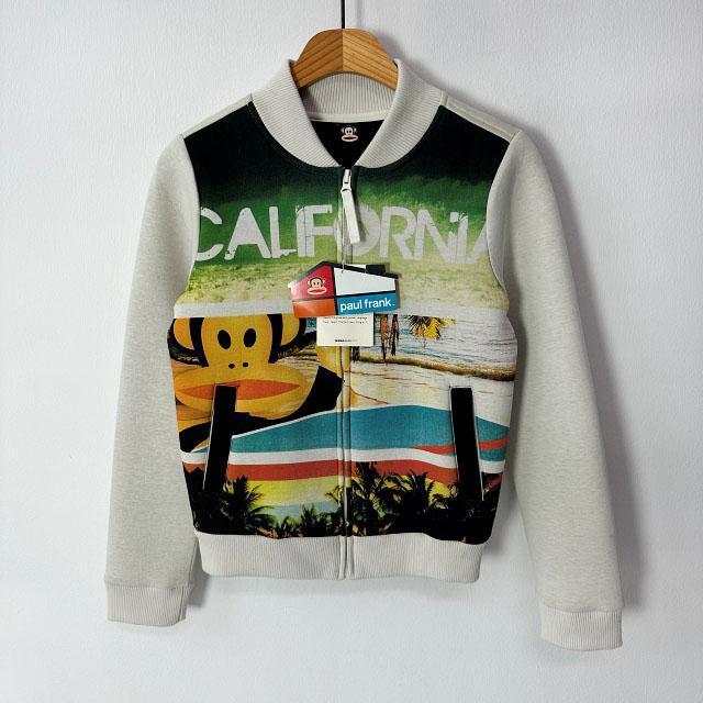 [새상품] 폴프랭크 정품 캘리포니아 스판 분또 블루종 자켓 XS