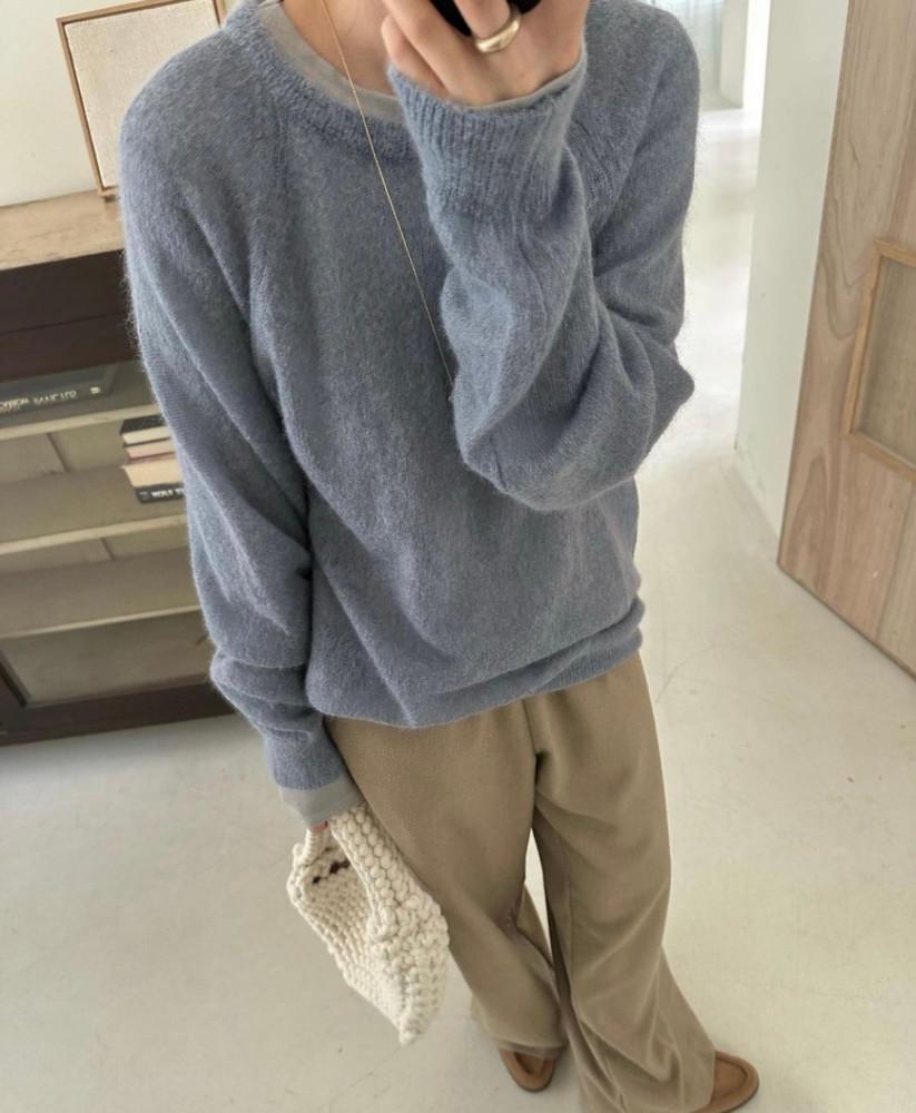 아 소라당일/23fw 마레 키드울박시니트 3colors