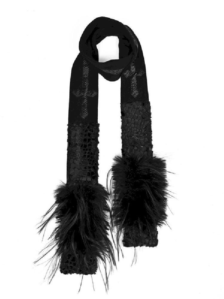 Gothic Cross Long Scarf【s0000011164】