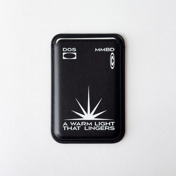 A Warm Light That Lingers Card Wallet (MagSafe_BK)