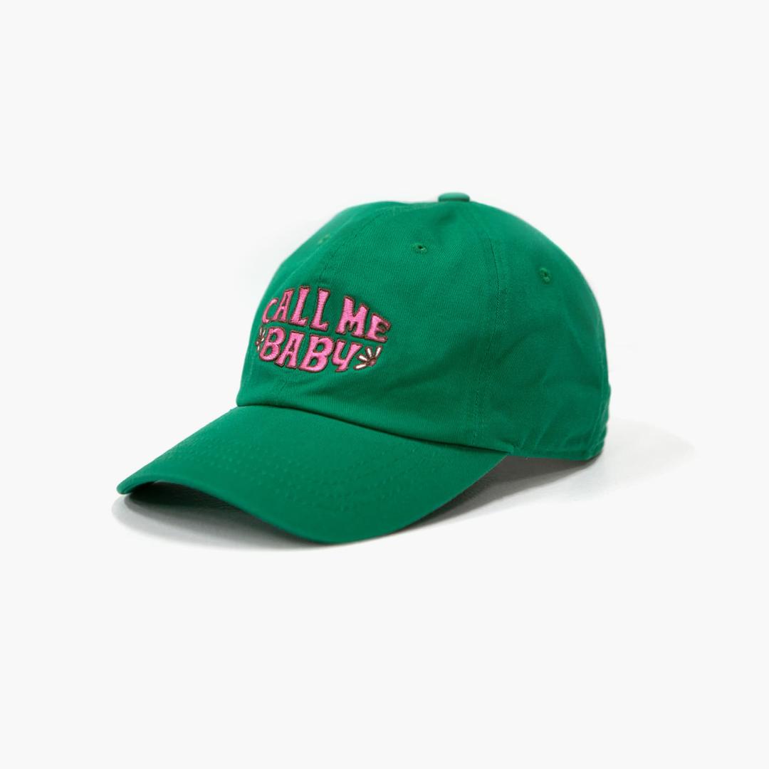 Call me baby Ball Cap (Forest Green)