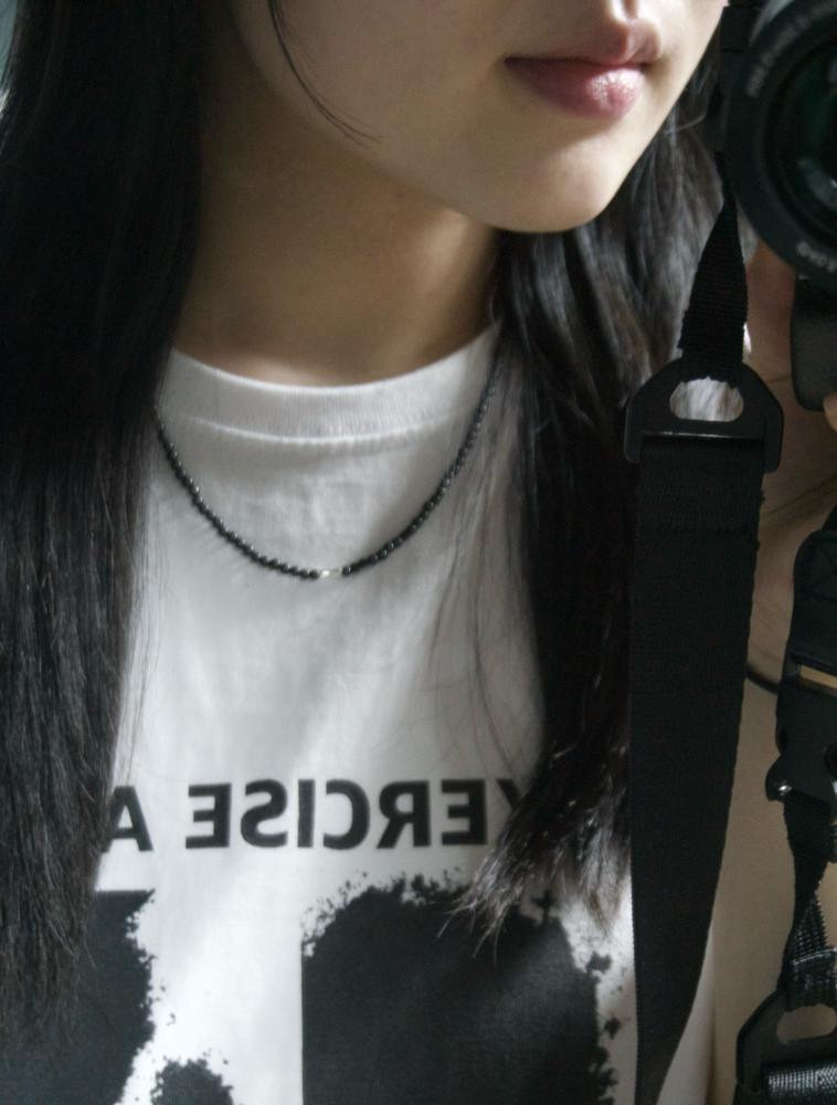 원석 목걸이 오닉스