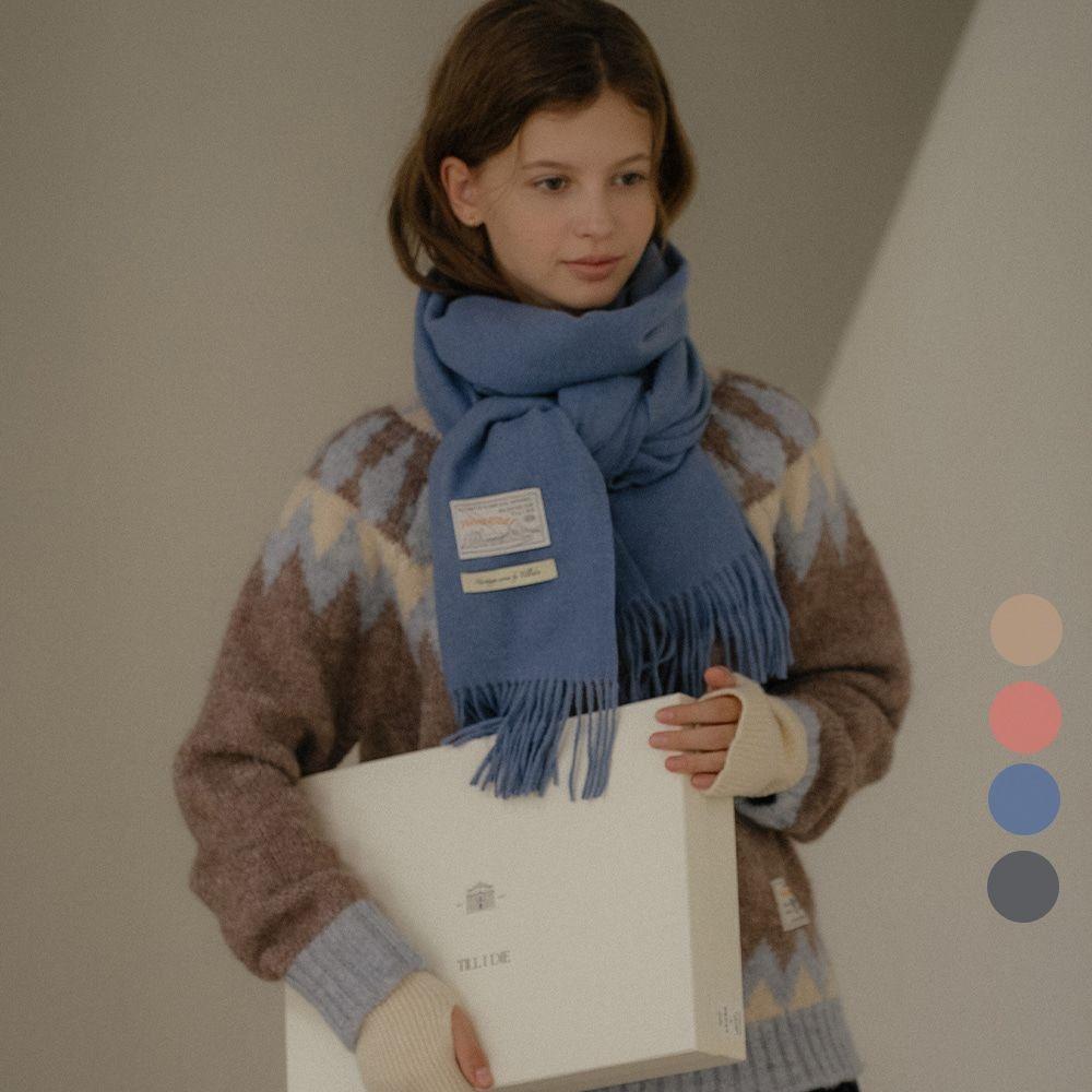 [블프세일]Soft touch long muffler [TIWT03AC02]_4color