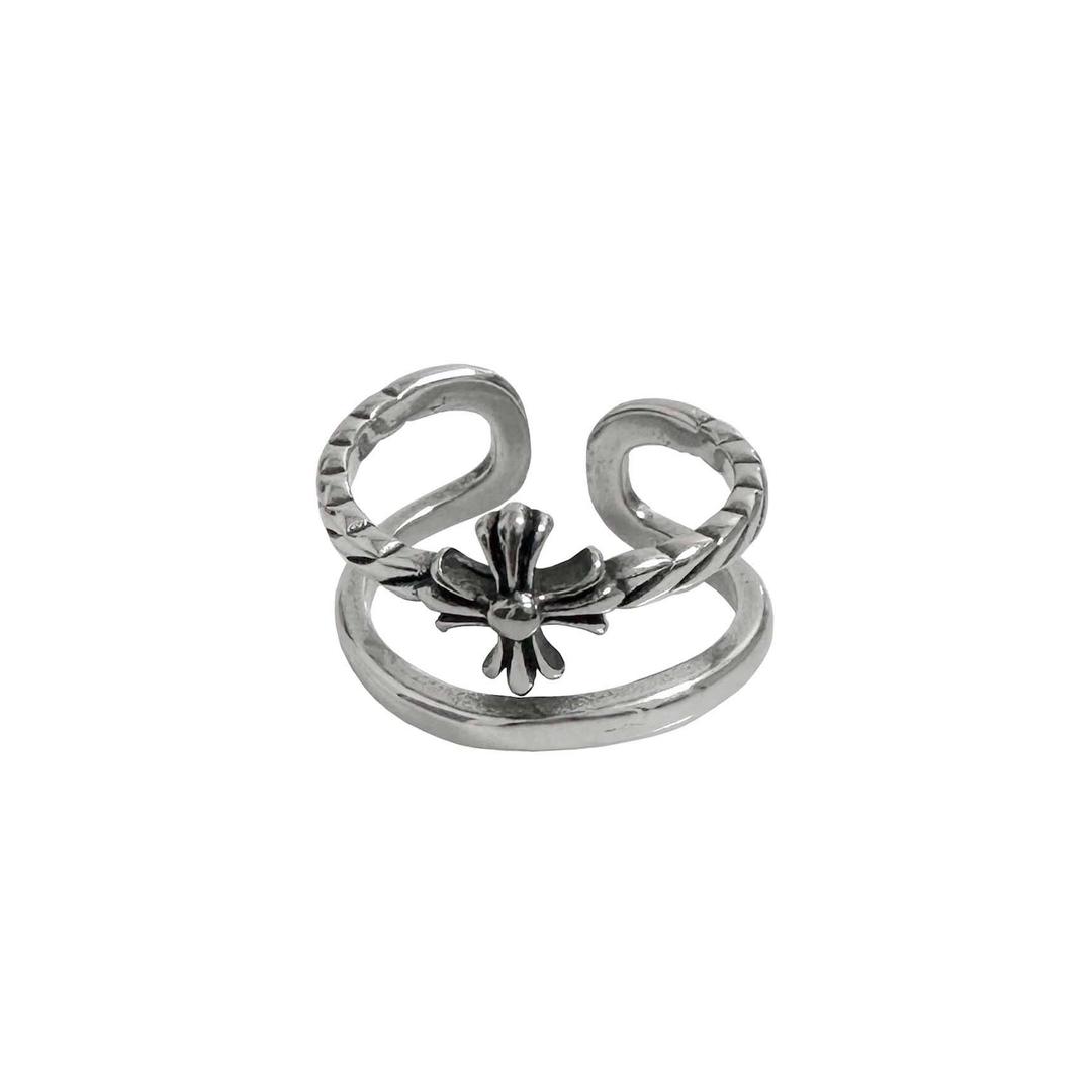 line cross ring