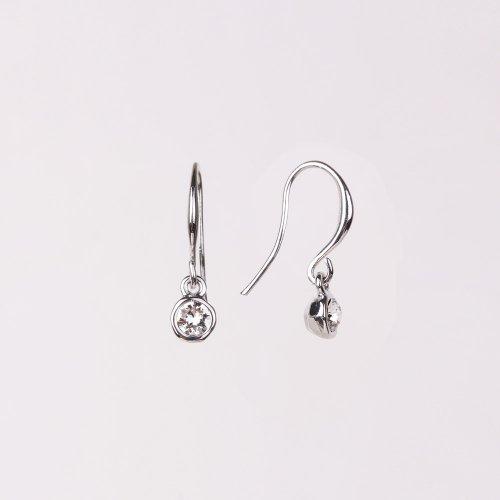 스와로브스키 휘시훅 귀걸이_스몰