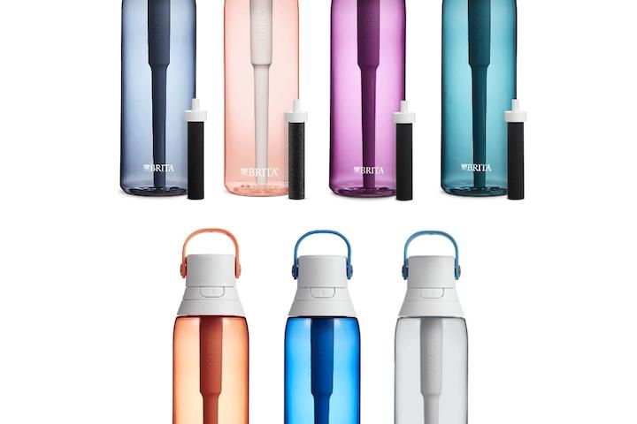 [해외] Brita 정수 물병 물통 텀블러 백패킹 휴대용 정수기 768ml 7종
