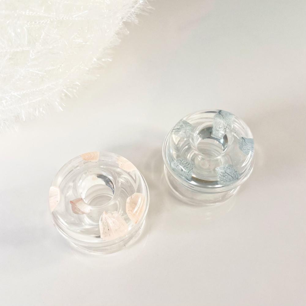 winter ver. 도너츠 수국 레진톡