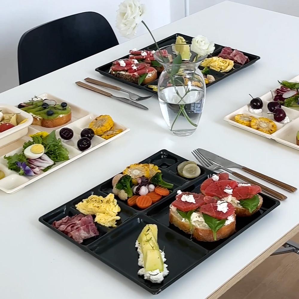 아르지 법랑식판 성인 가정용 다이어트 도자기 식판