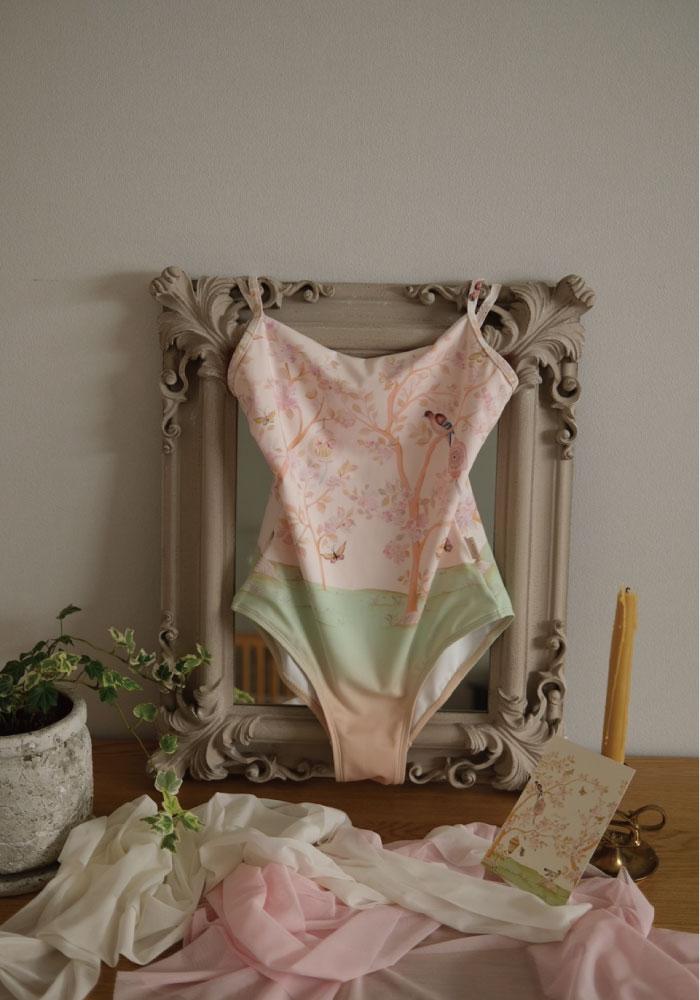 그림을 레오타드에 담다 : 산수화 레오타드