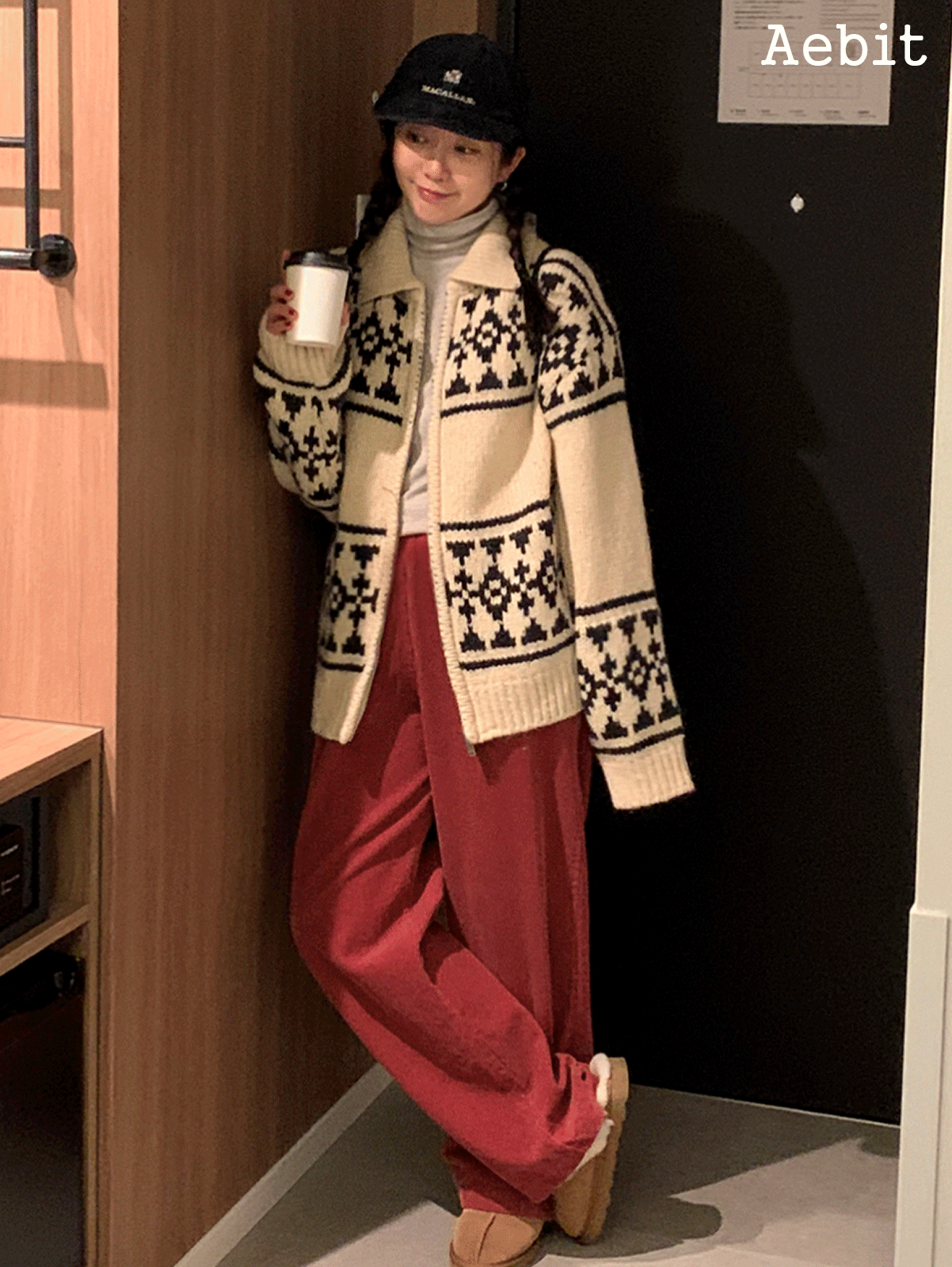 자체제작 apple corduroy banding pt (pink) 추천! 재진행, 올리브, 연베이지 당일발송