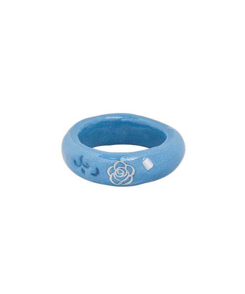 blue rose ring