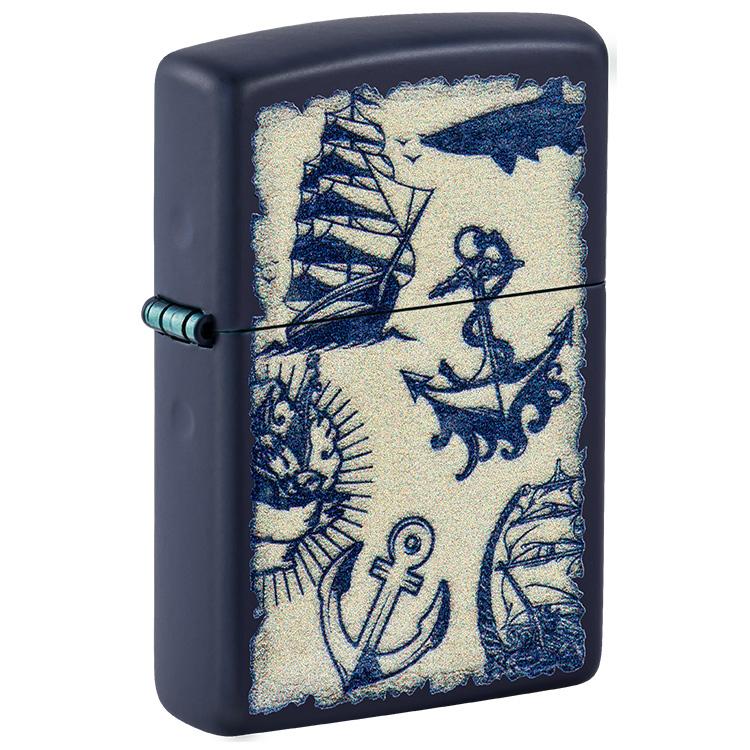 [사은품 3종증정][이니셜각인]ZIPPO 49774 Nautical Design