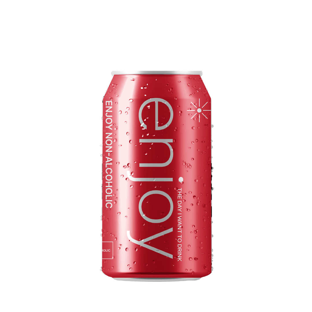 엔조이 논알콜 하이볼맛 355ml (캔) - 쏘버마켓