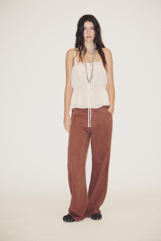 GEORGETTE LACE TOP