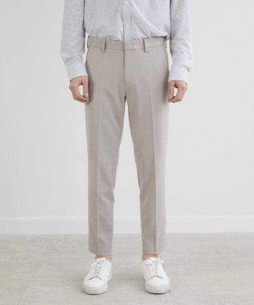 남성 프리덤 슬림 4단계 기장 팬츠_ZA5PT01_LBE