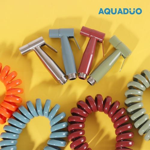 아쿠아듀오 원터치 욕실 스프레이건