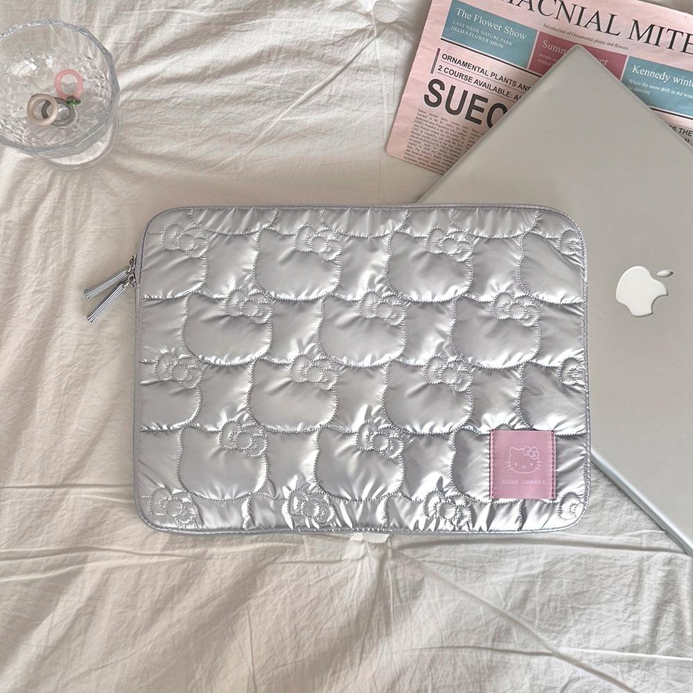 Hello Kitty Padded Notebook Pouch (13inch/Silver)_HC2511PC001O