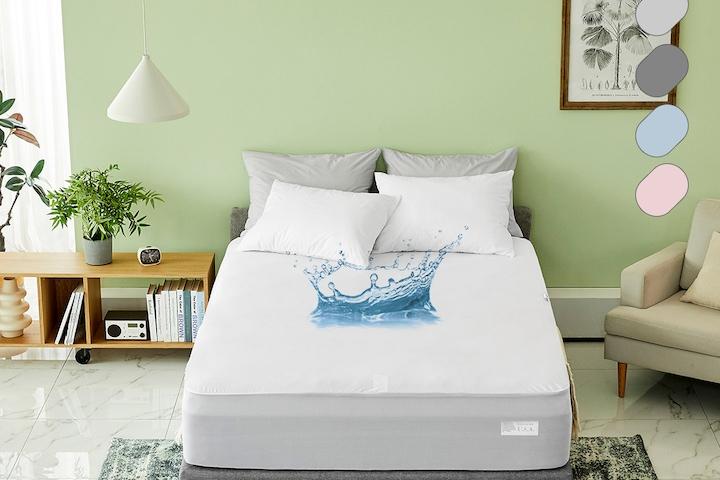 [오시즌위크/15%쿠폰](미국 FDA 인증)베이직 프리미엄 방수 매트커버 밴드형 9size