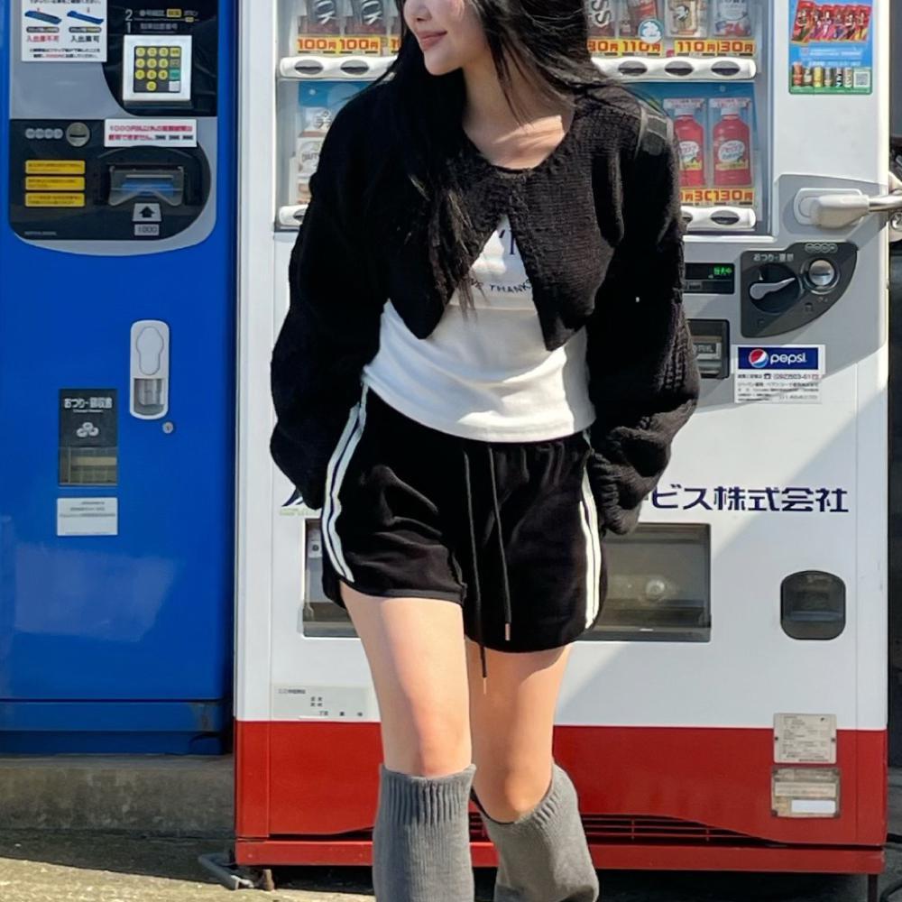 오픈 볼레로 투웨이 니트 ( 4color )