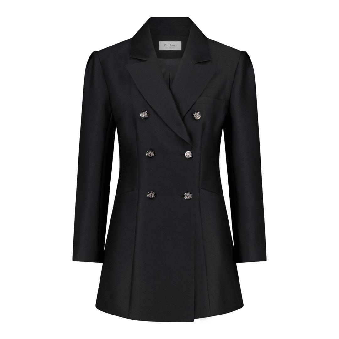 23FW Classic Wool-Silk Tailored Dress Jacket (Fabric by JAPAN)