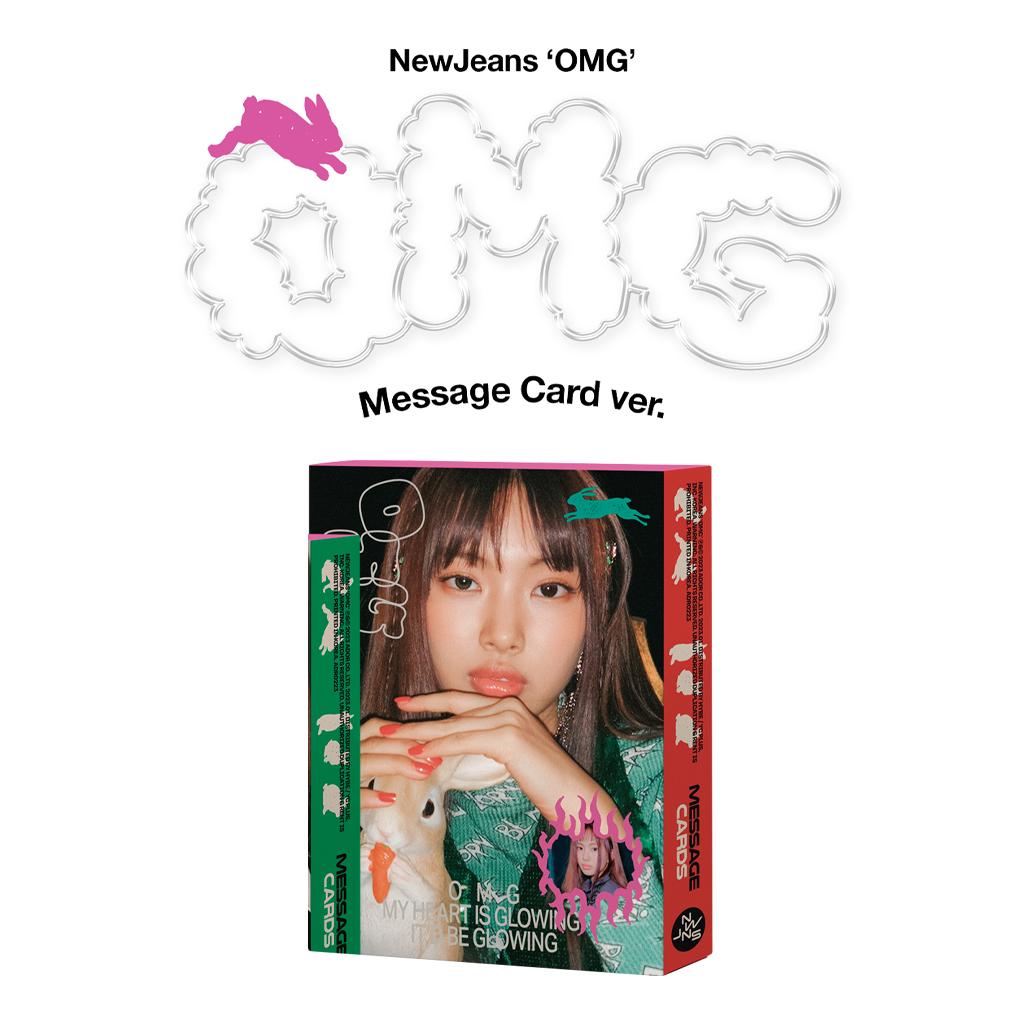 뉴진스 NewJeans 싱글 1집 OMG Message Card Ver 메세지 카드 혜인