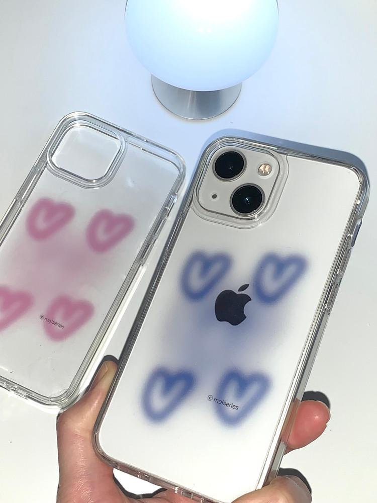 [모이시리즈] mosi heart case (jelly)
