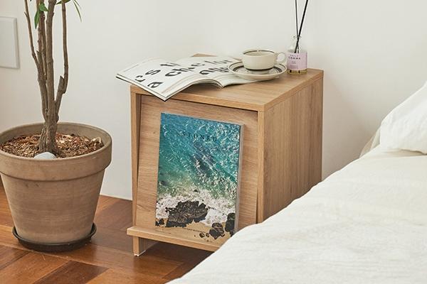 헤이 매거진랙 침실 거실 협탁 4colors