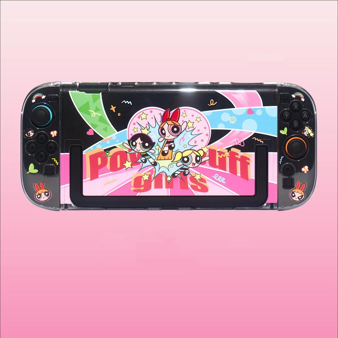 블랙 파워퍼프걸 닌텐도 스위치2 2세대 케이스 커버 악세사리