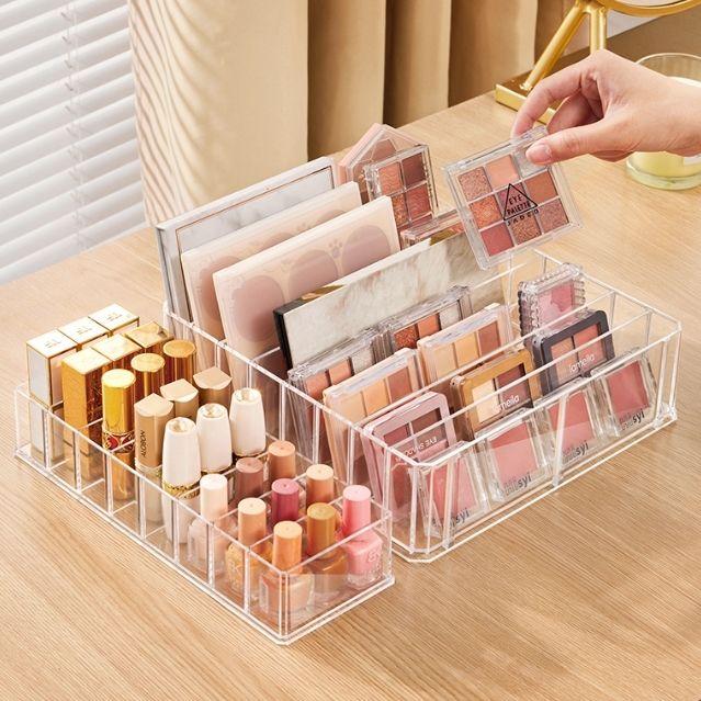 아크릴 색조 화장품 립스틱 팩트 정리함 3type