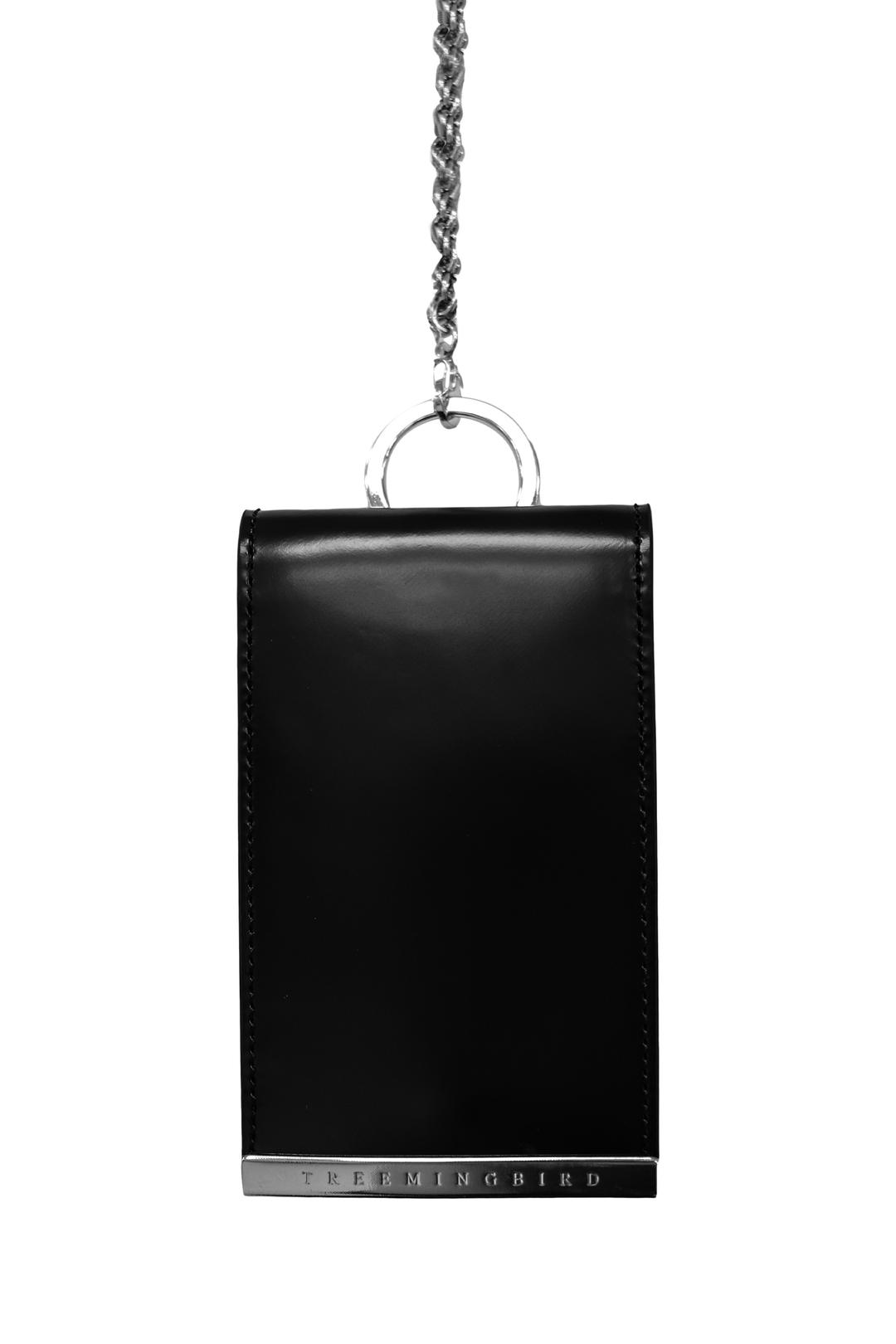 2-way Chain Wallet Bag [ Black ]