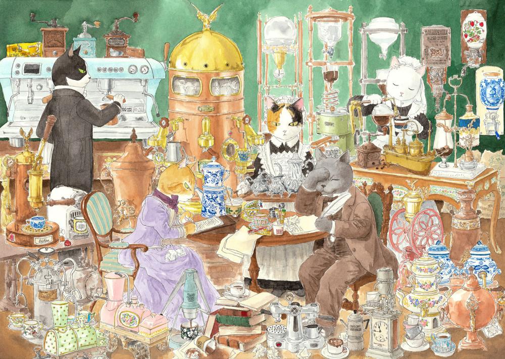 커피의 시간 A3사이즈 아트프린트