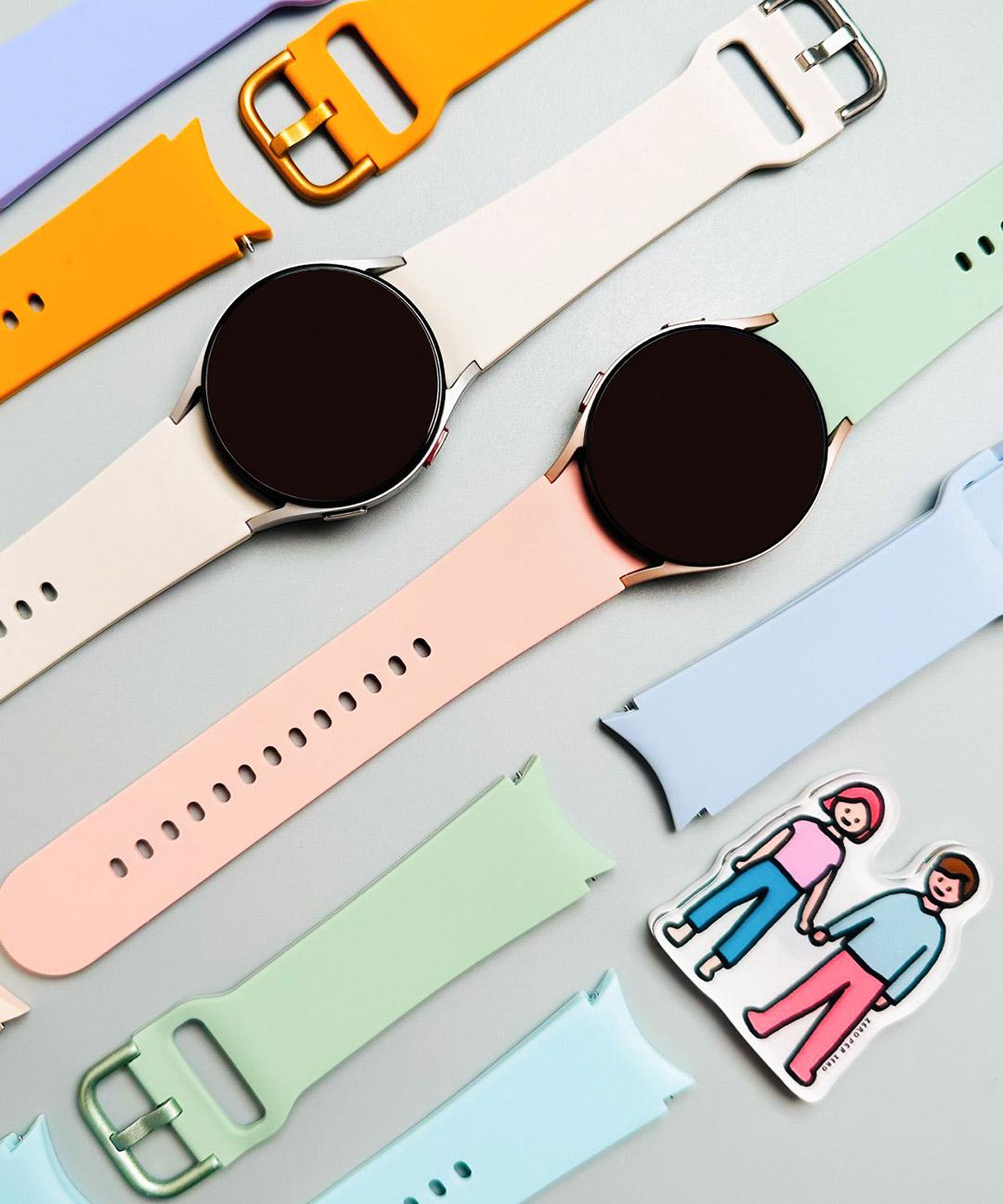 스페이스쉴드 갤럭시워치5/4 40mm 44mm 호환 스트릿 스트랩 23color 3+1