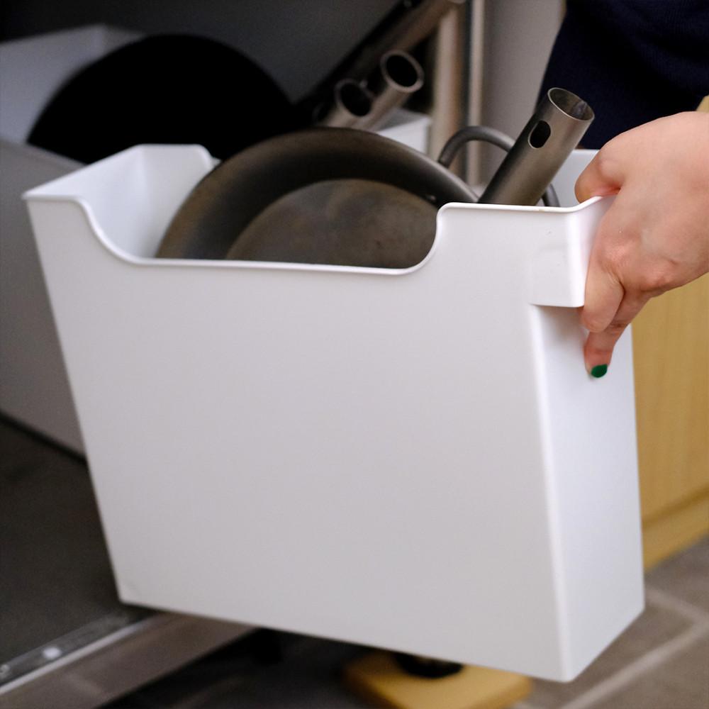 시모야마 이동식 스토리지 박스 S / 팬트리 선반 다용도 수납 정리함