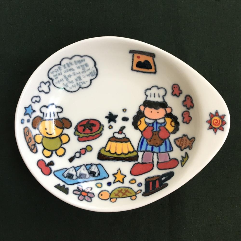 녹성 도자기 식기 - 그래도 계절은 다시 돌아오니까~...