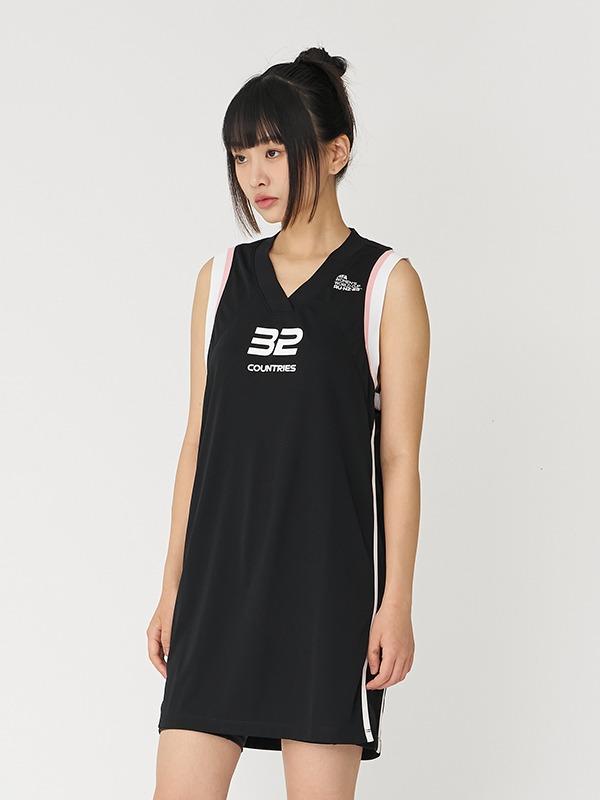 [FIFA 1904]2023 WWC 슬리브리스 드레스(FF32OP02W_160)