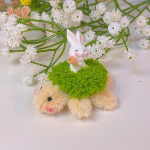 토끼랑 같이갈래 키링🐰🐢💛