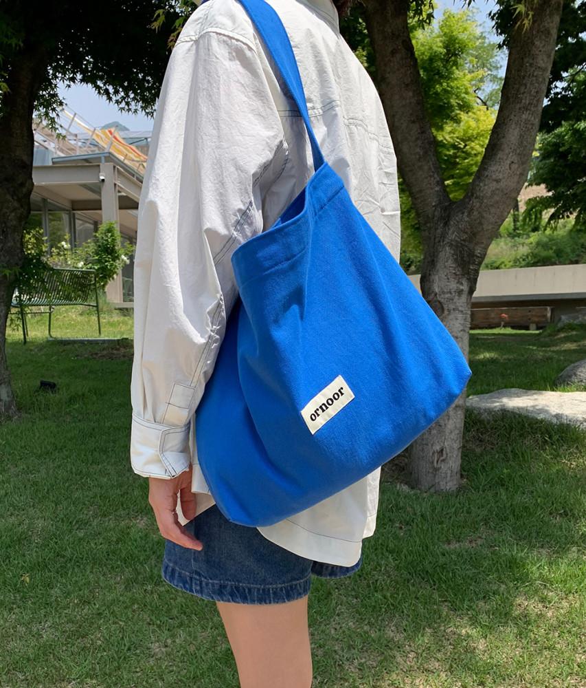 [ornoor] 오르누르 코발트블루 에코백