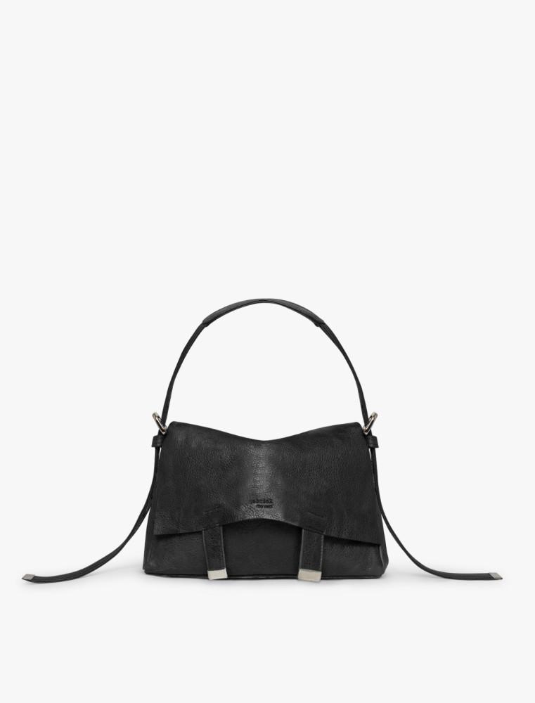 GABRIEL FOR SACH Safari Small Full Grain Leather Bag Black 가브리엘 포 삭 사파리 스몰 풀 그레인 레더 백 블랙
