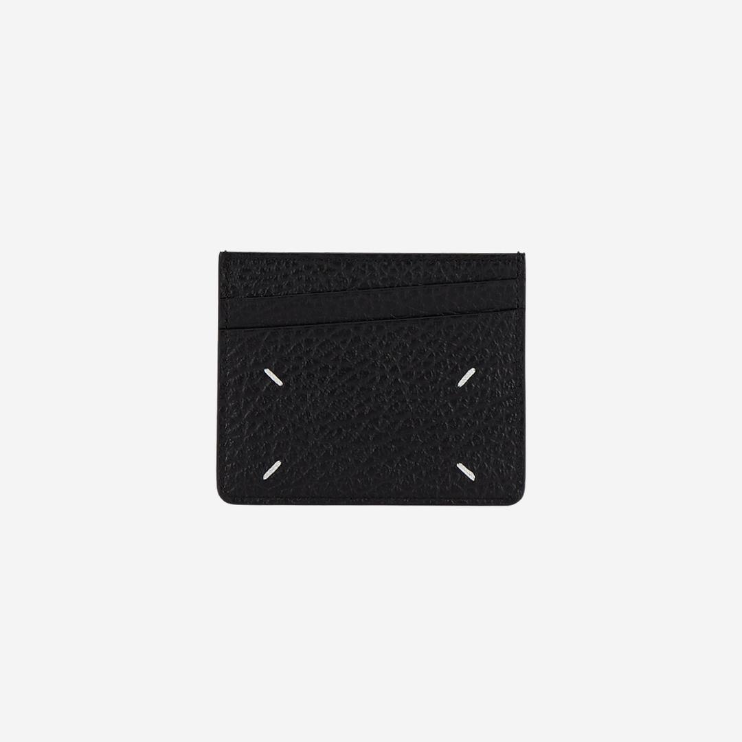 Maison Margiela Stitch Card Holder Black
