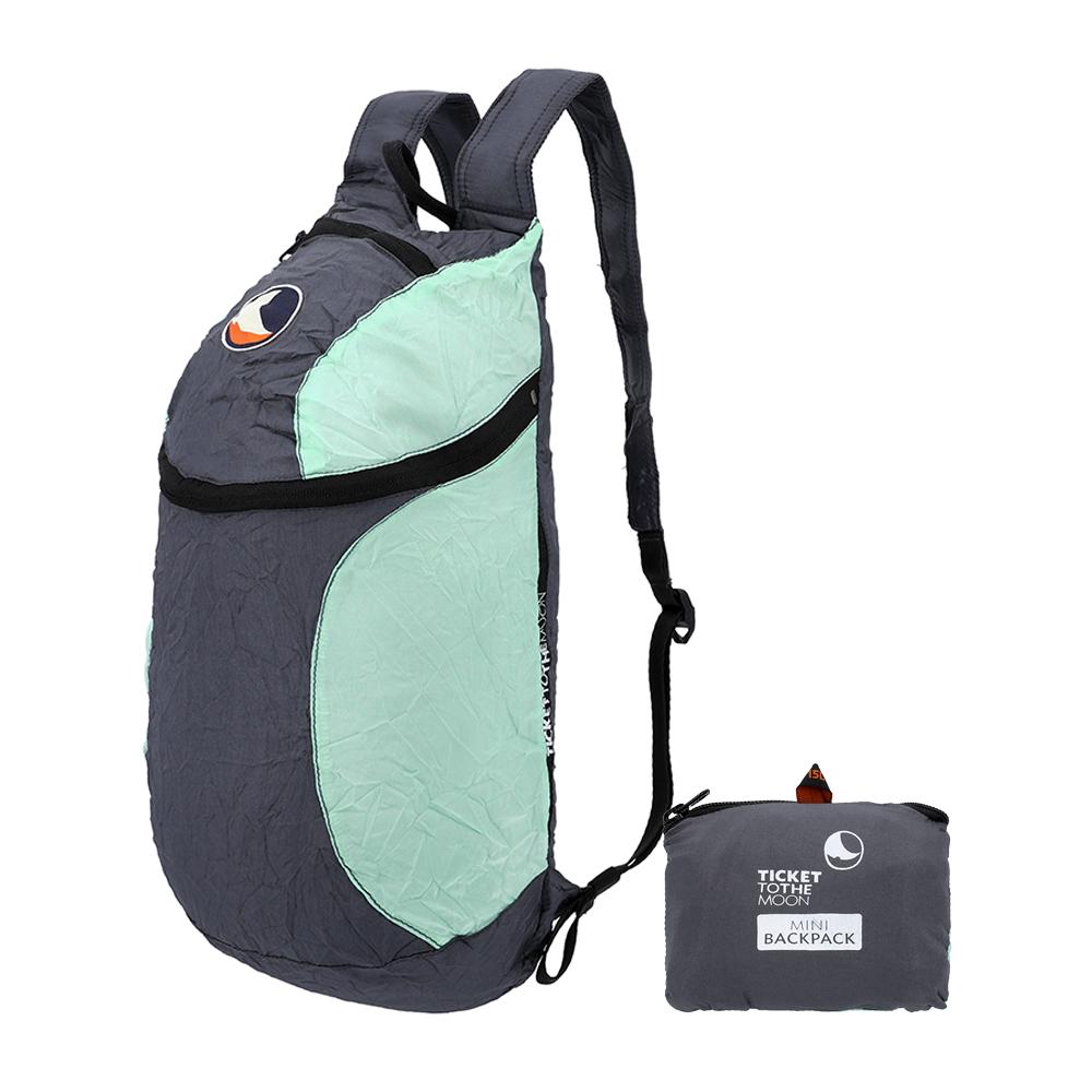 백팩 미니 15L 다크그레이 민트