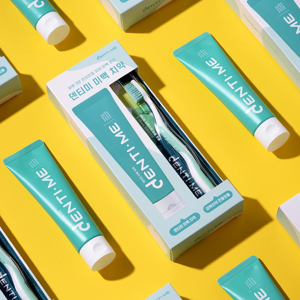 바오메디텍 덴티미 화이트닝 미백치약 누렁니 입냄새 구취제거 충치예방