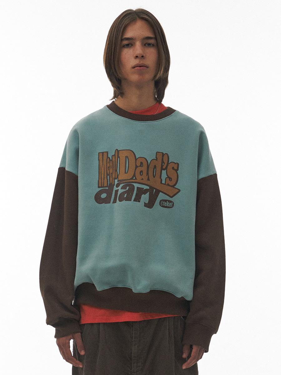 Dad's Diary Sweatshirt Blue