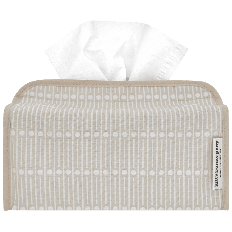 Miller Ecru Tissuebox Cover 밀러 에크루 티슈 커버