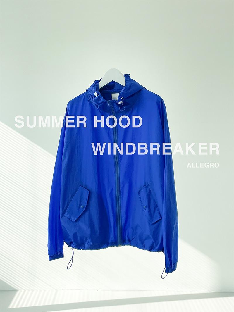 Summer Hood Windbreaker / 7col