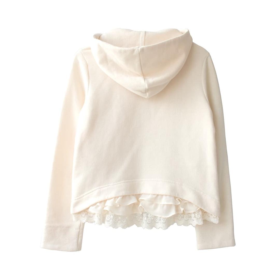 Japanese Designer 바닐라 프릴 후드-자켓☆ | 후루츠패밀리