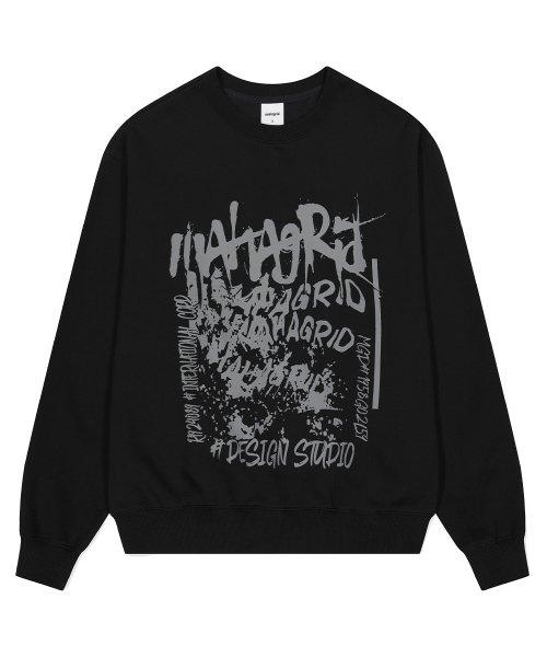 CORP SWEATSHIRT BLACK(MG2DFMM465A)