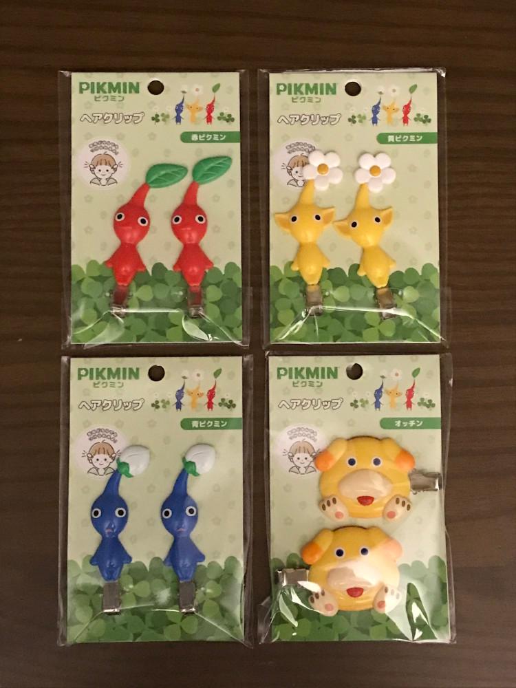 피크민 헤어핀 4종