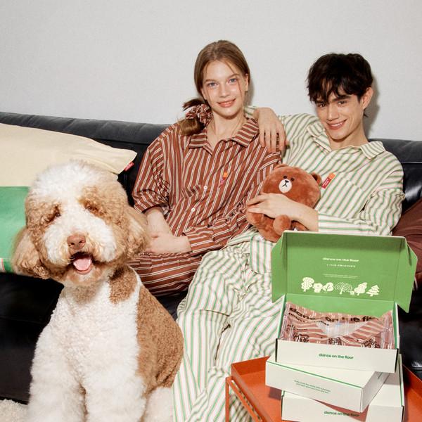Furless Pajamas LINE FRIENDS Edition(2size, 2color)
